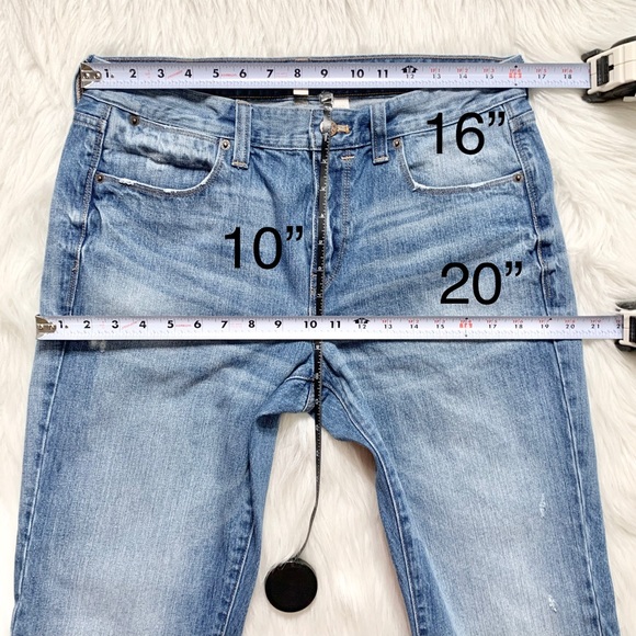 J. Crew Slouchy Distressed Boyfriend Jeans - Picture 9 of 10